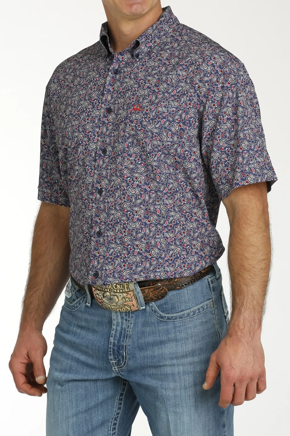 Cinch - Men's Paisley Print ArenaFlex Shirt | Mtw1704136