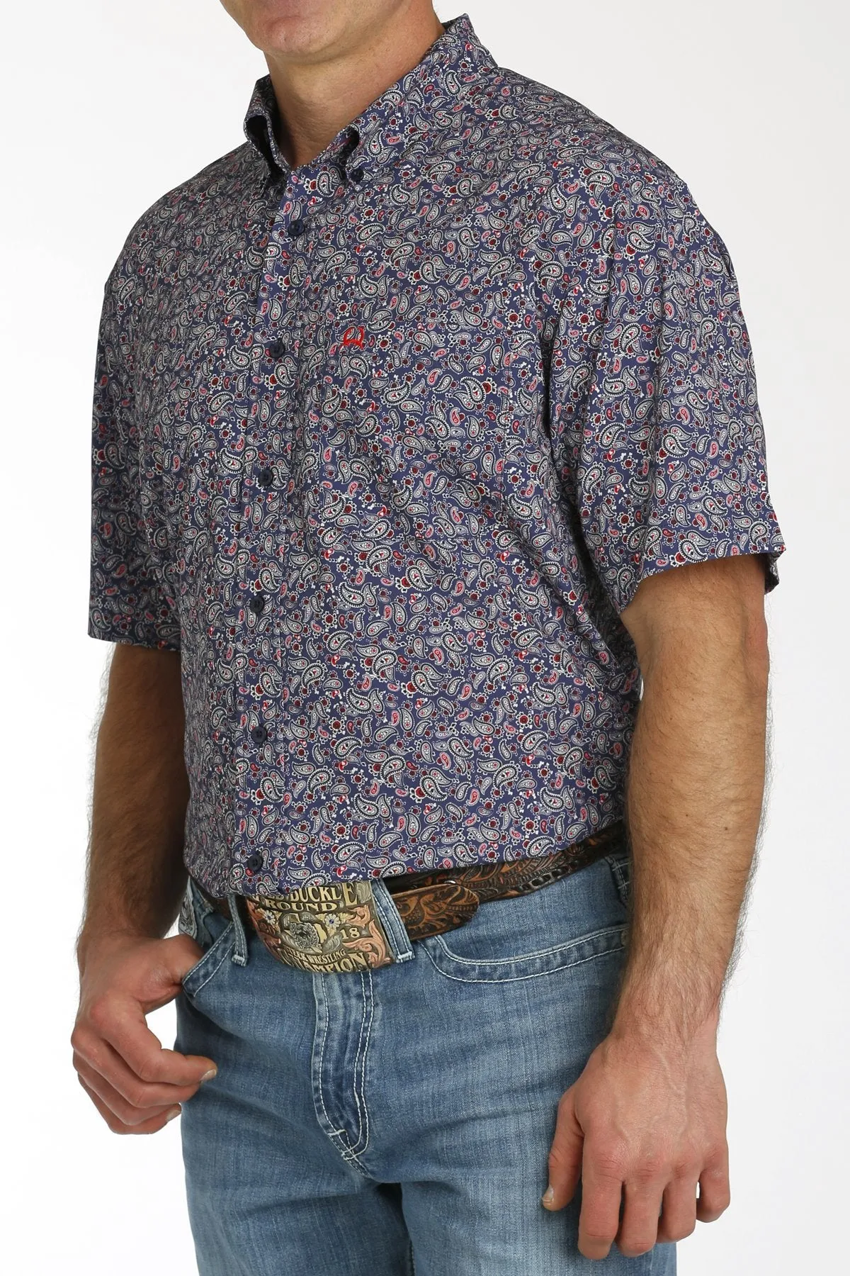 Cinch - Men's Paisley Print ArenaFlex Shirt | Mtw1704136